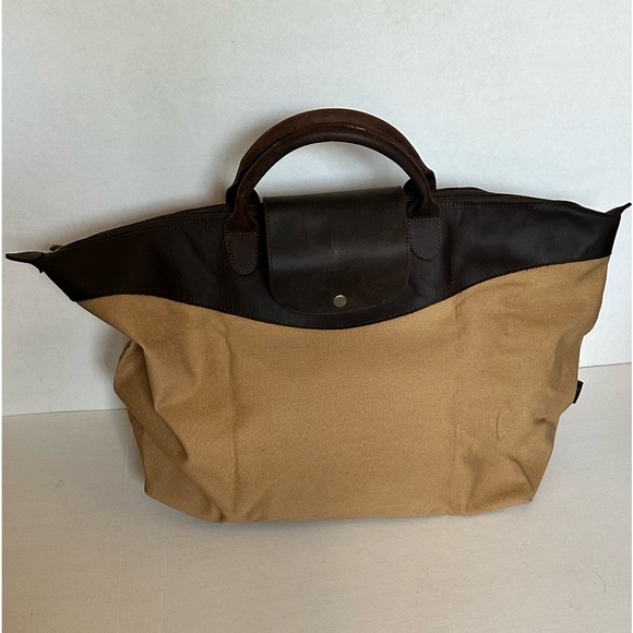 canyon Outback Other - Canyon Outback Leather Canvas Duffle Bag RARE NWOT